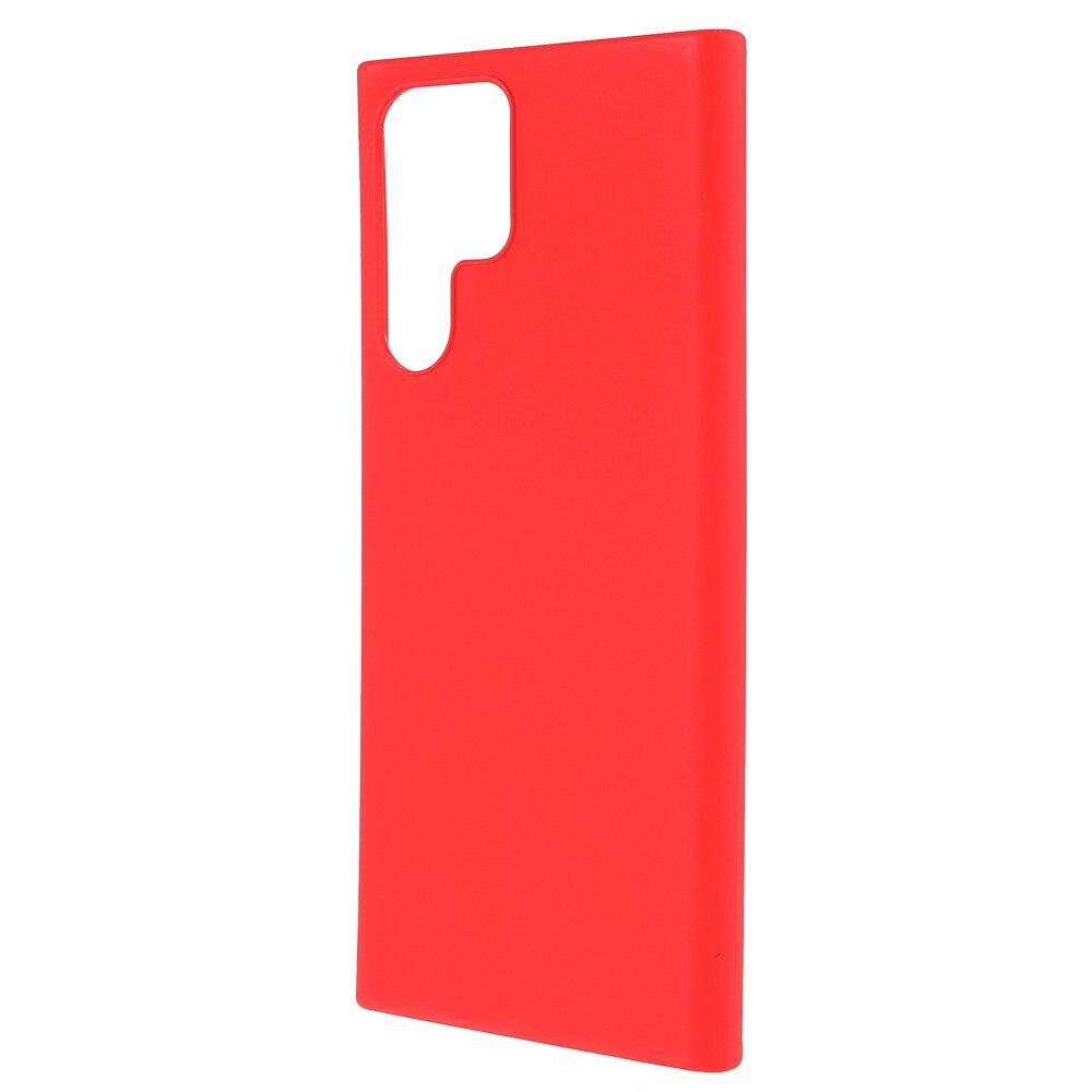 Cover TPU Samsung Galaxy S22 Ultra Rosso