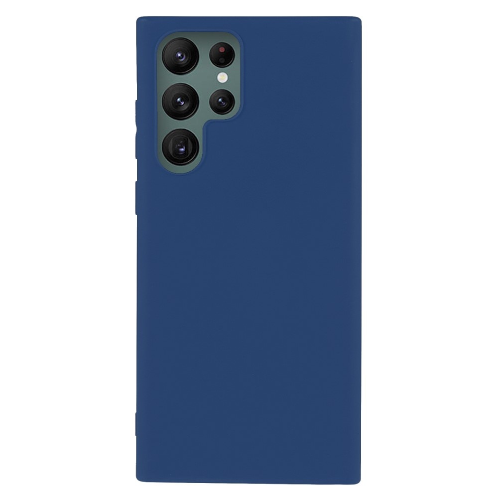 Cover TPU Samsung Galaxy S22 Ultra Blu