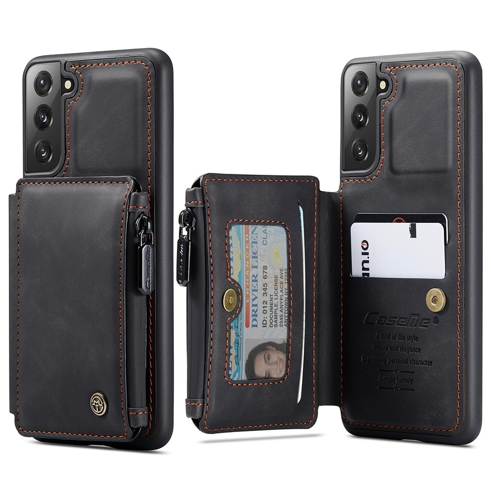 Cover Multi-Slot Samsung Galaxy S22 Nero