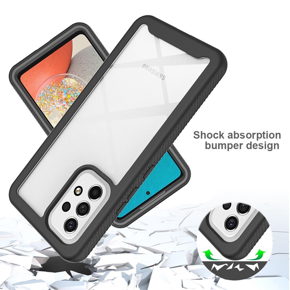 Cover protezione totale Samsung Galaxy A53 Nero