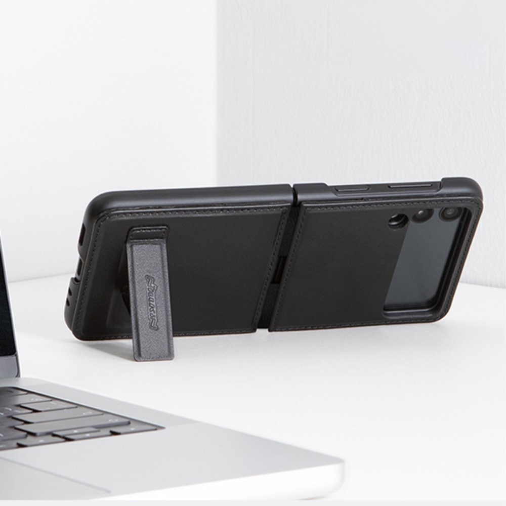 Qin Series Kickstand Samsung Galaxy Z Flip 3 Nero
