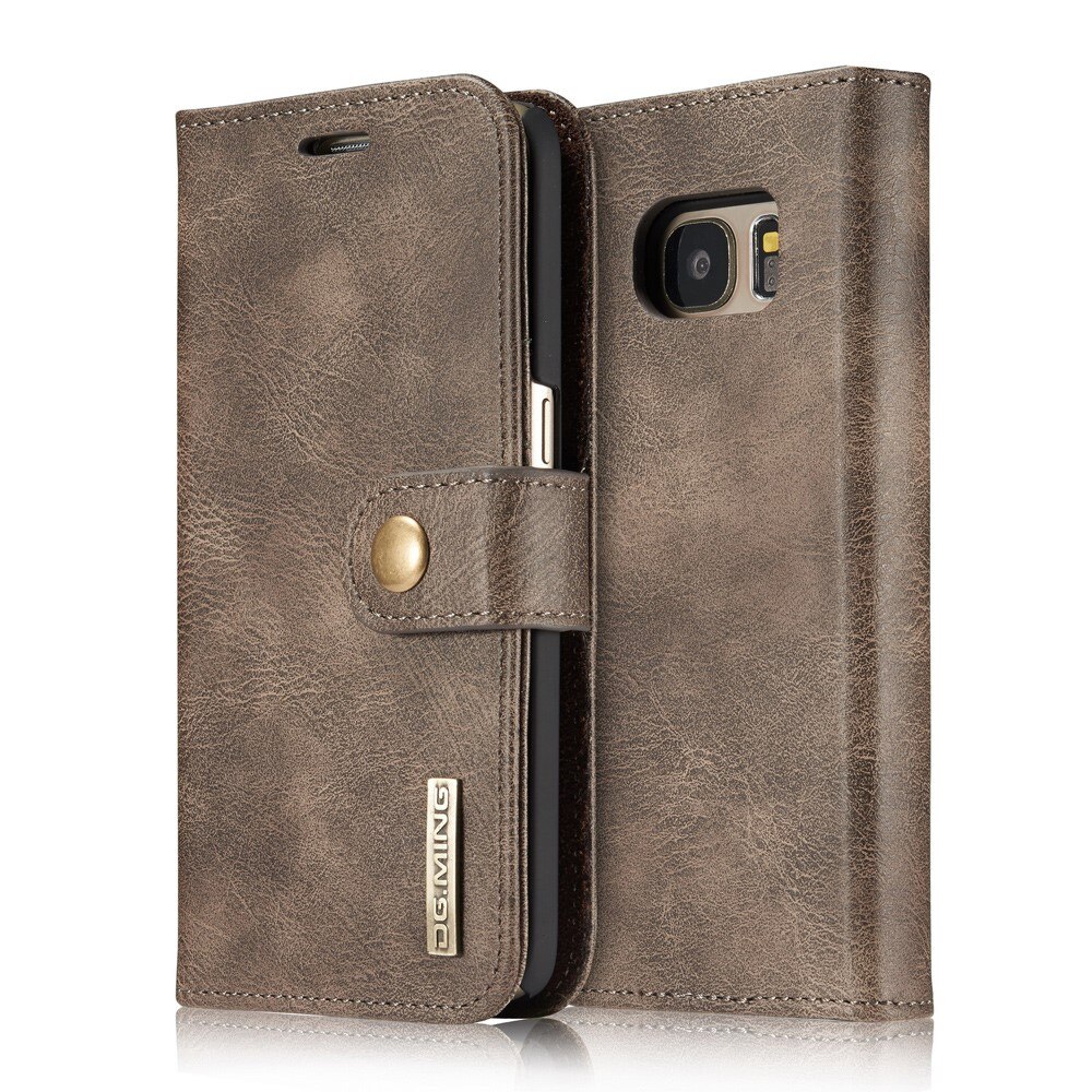 Cover portafoglio Magnet Wallet Samsung Galaxy S7 Marrone