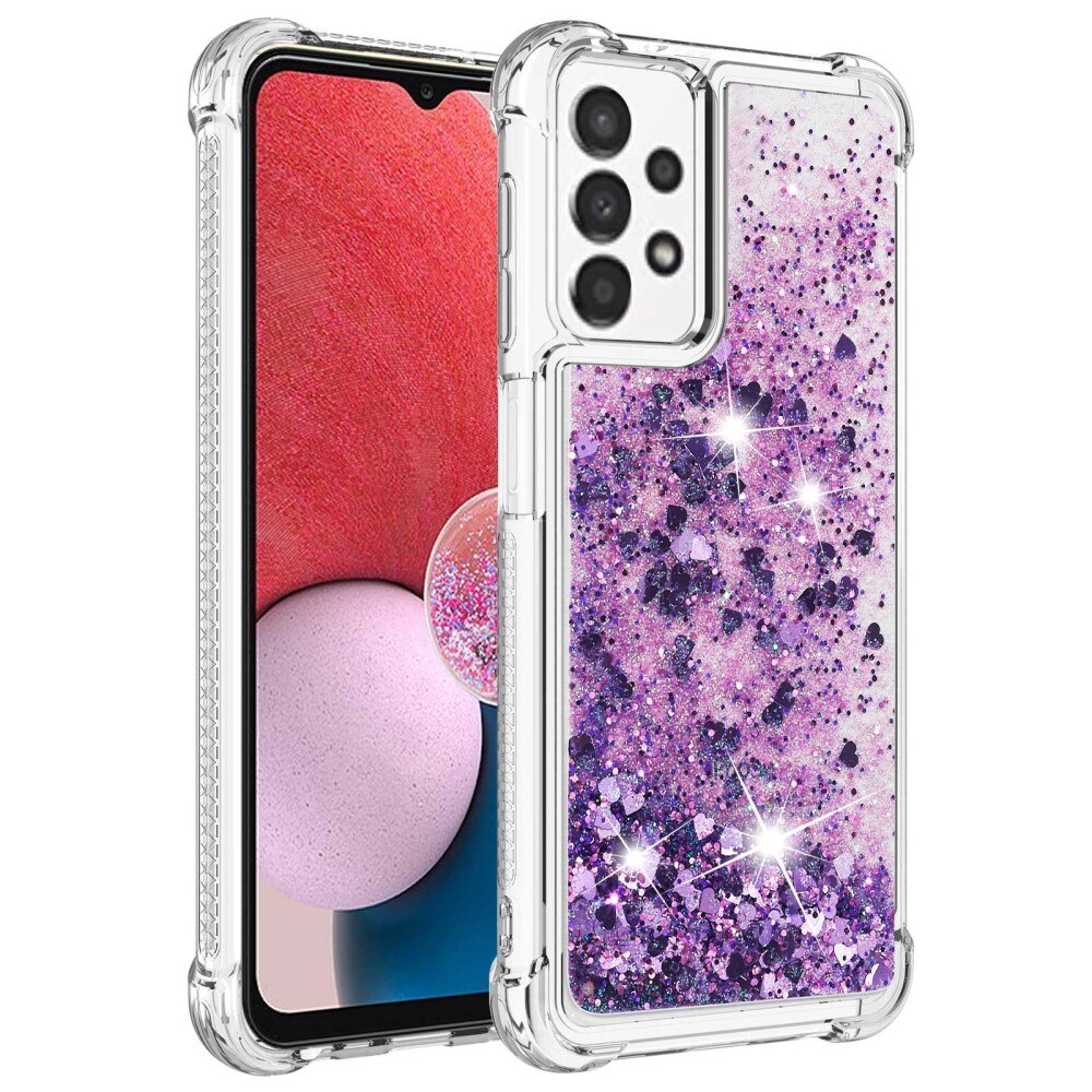 Cover Glitter Powder TPU Samsung Galaxy A13 Viola