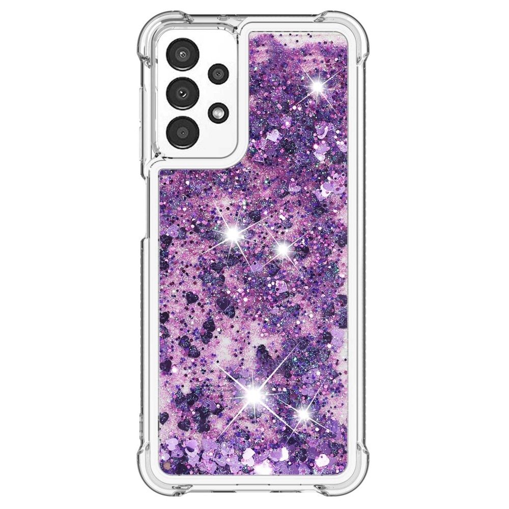 Cover Glitter Powder TPU Samsung Galaxy A13 Viola
