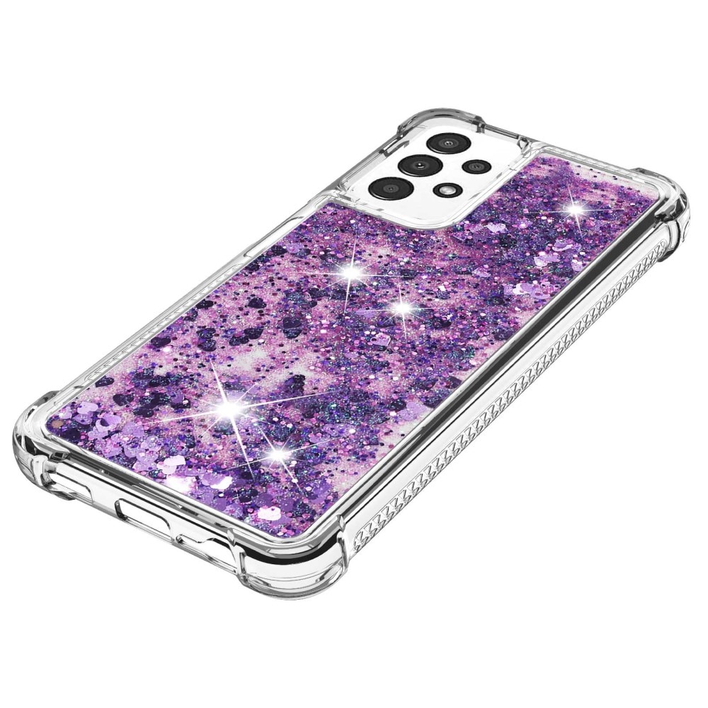 Cover Glitter Powder TPU Samsung Galaxy A13 Viola