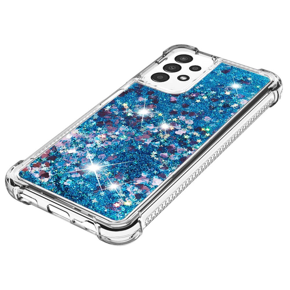 Cover Glitter Powder TPU Samsung Galaxy A13 Blu