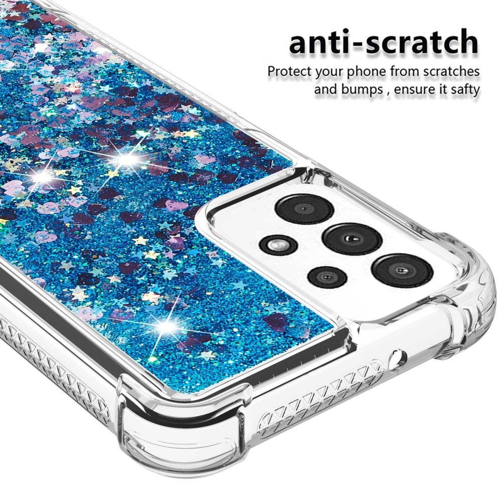 Cover Glitter Powder TPU Samsung Galaxy A13 Blu