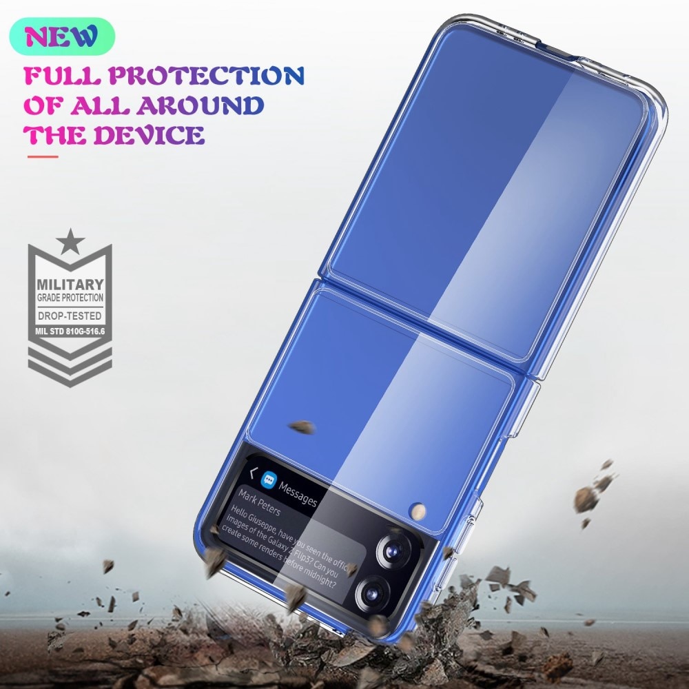 Hard Clear Cover Samsung Galaxy Z Flip 4 Trasparente