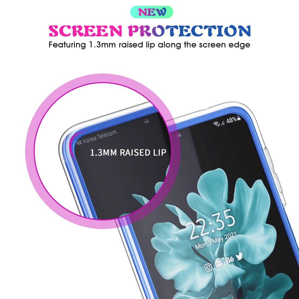 Hard Clear Cover Samsung Galaxy Z Flip 4 Trasparente