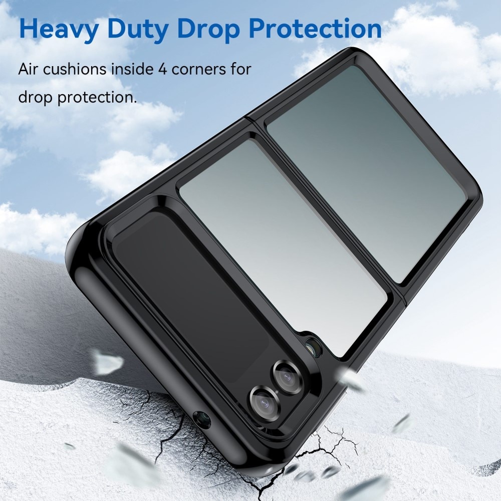 Cover ibride per Samsung  Nero