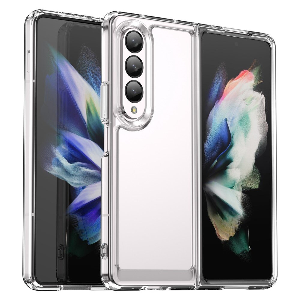 Cover ibrido Crystal Hybrid per Samsung Galaxy Z Fold 4, trasparente