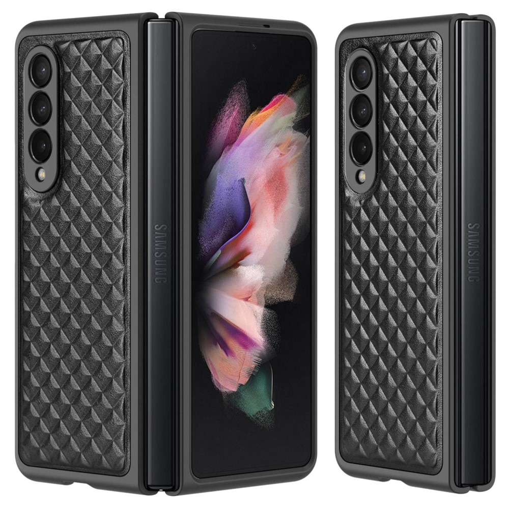 Cover Venice Leather Case Samsung Galaxy Z Fold 3 Black