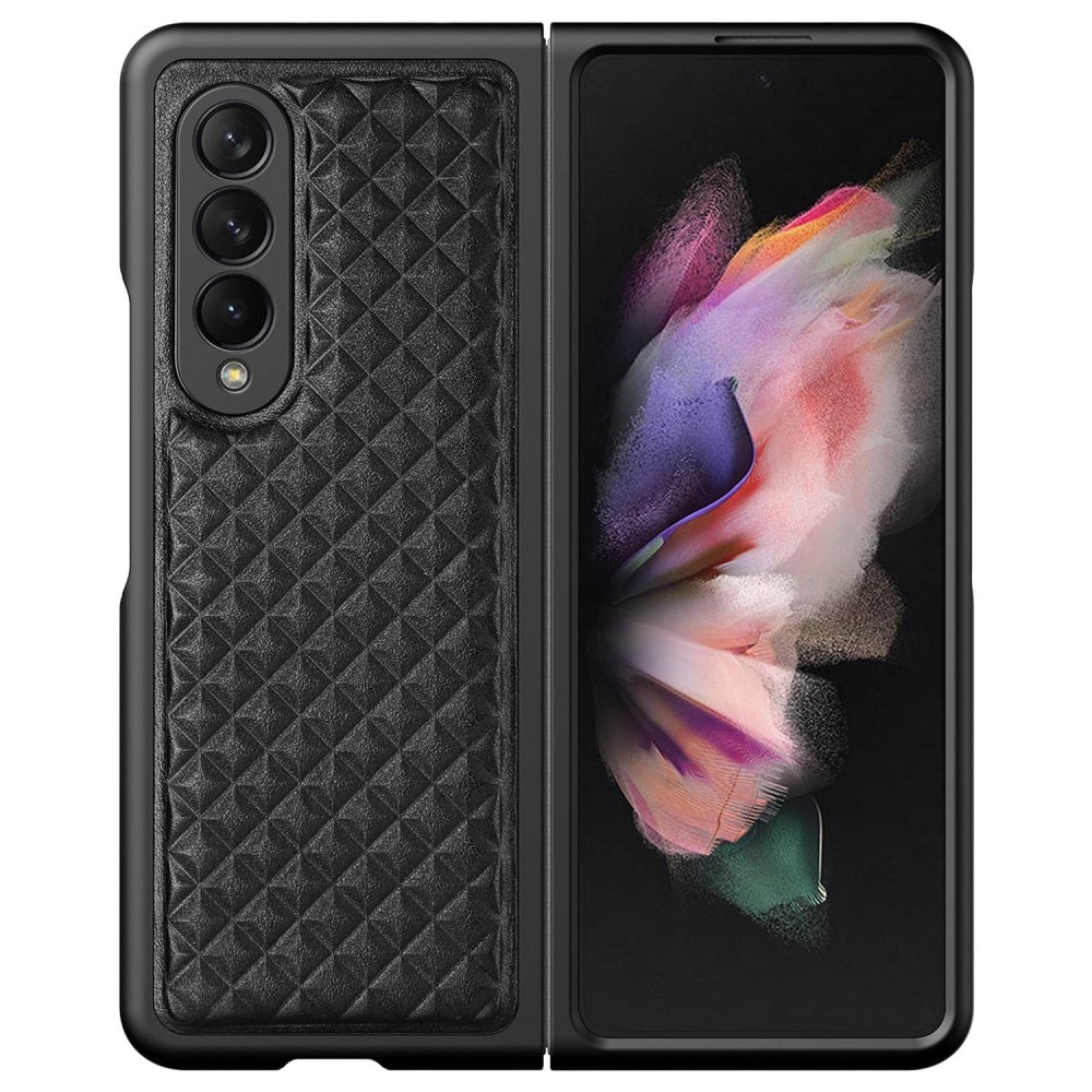 Cover Venice Leather Case Samsung Galaxy Z Fold 3 Black