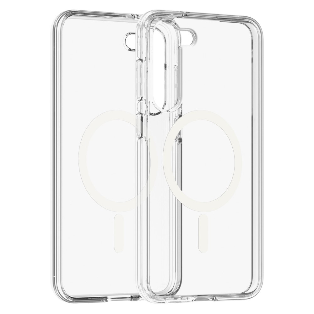 Cover ibride con MagSafe Samsung Galaxy S23 trasparente