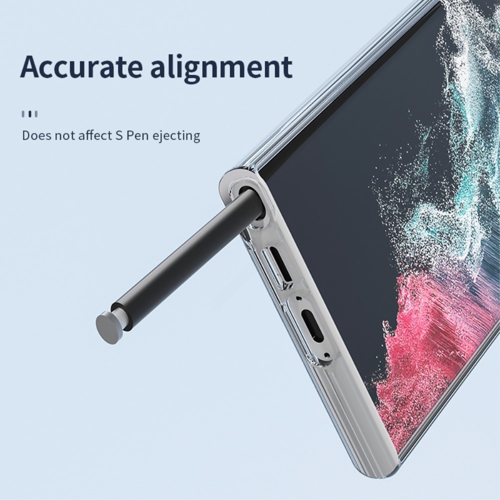 Cover ibride con MagSafe Samsung Galaxy S23 Ultra trasparente