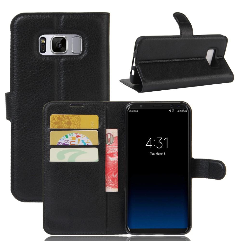 Cover portafoglio Samsung Galaxy S8 Plus Nero