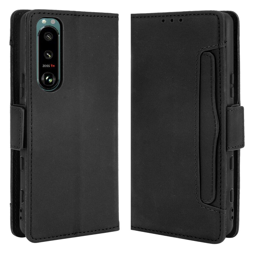 Cover portafoglio Multi Sony Xperia 5 III Nero