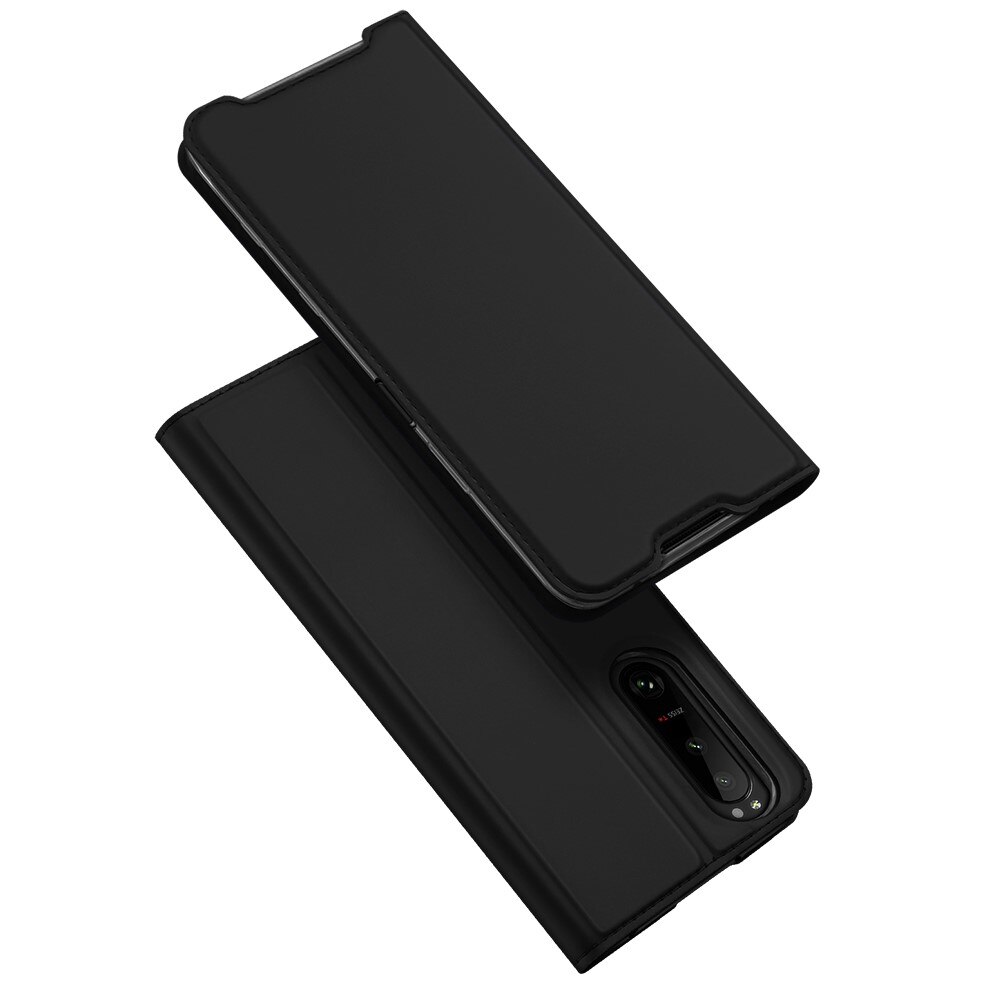 Cover portafoglio Skin Pro Series Sony Xperia 5 III Black