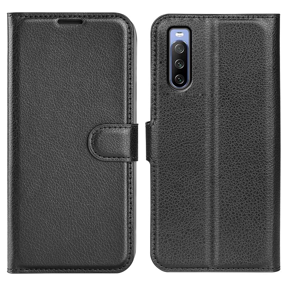 Cover portafoglio Sony Xperia 10 iV Nero