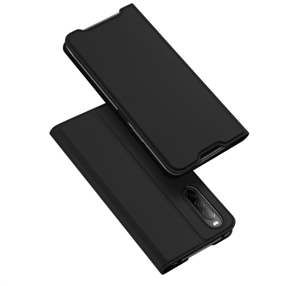 Cover portafoglio Skin Pro Series Sony Xperia 10 iV Black