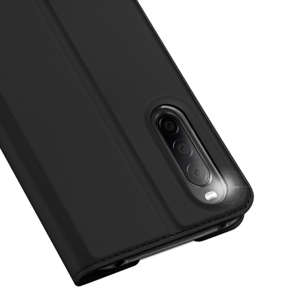 Cover portafoglio Skin Pro Series Sony Xperia 10 iV Black