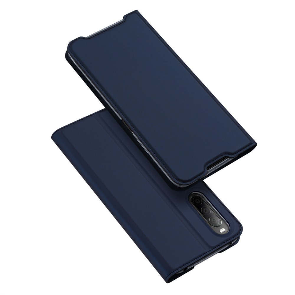 Cover portafoglio Skin Pro Series Sony Xperia 10 iV Navy