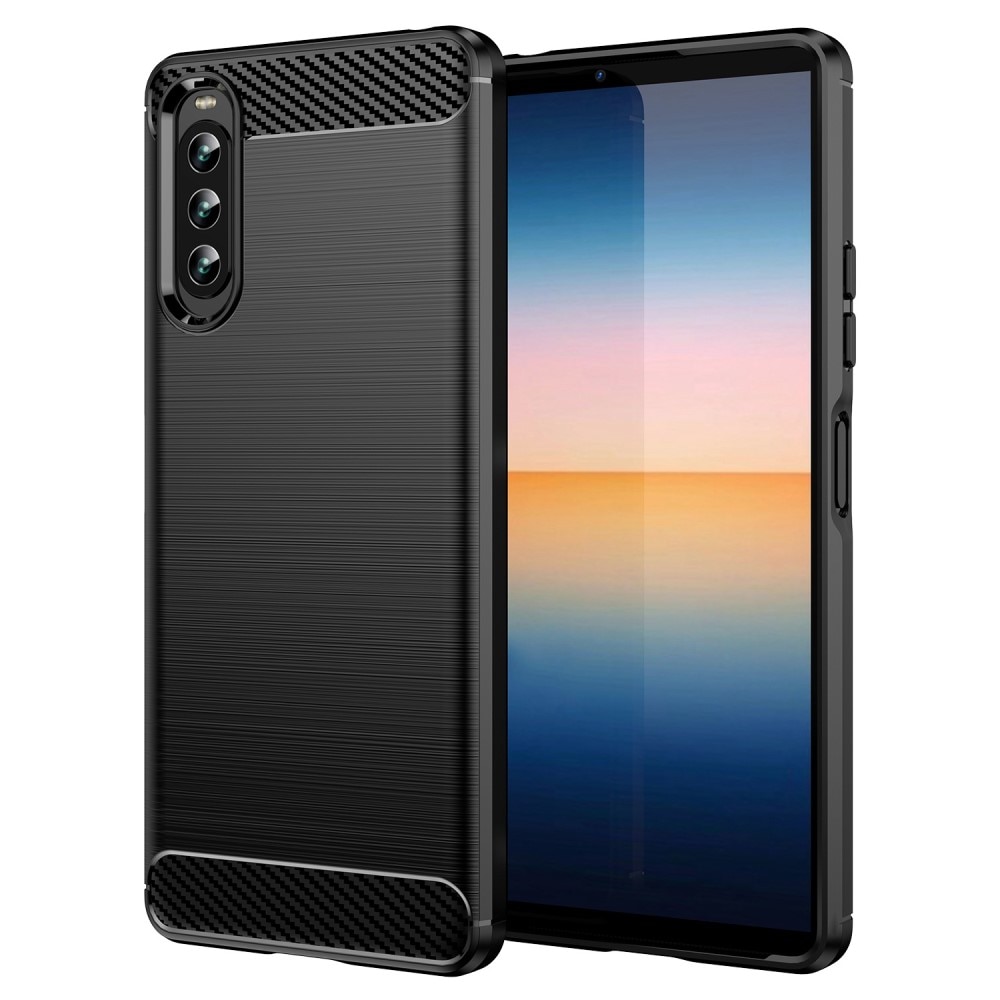 Cover Brushed TPU Case Sony Xperia 10 IV Black