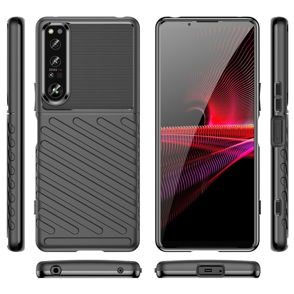 Cover Thunder TPU Sony Xperia 1 IV Black