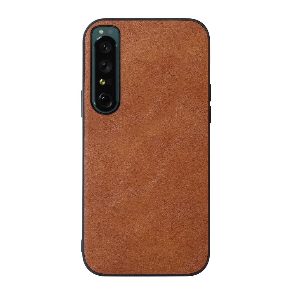 Cover in pelle Sony Xperia 1 IV Marrone