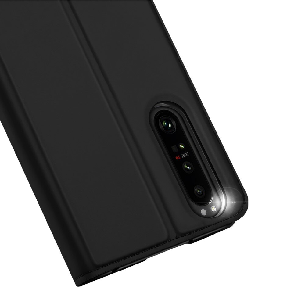 Cover portafoglio Skin Pro Series Sony Xperia 1 IV Black