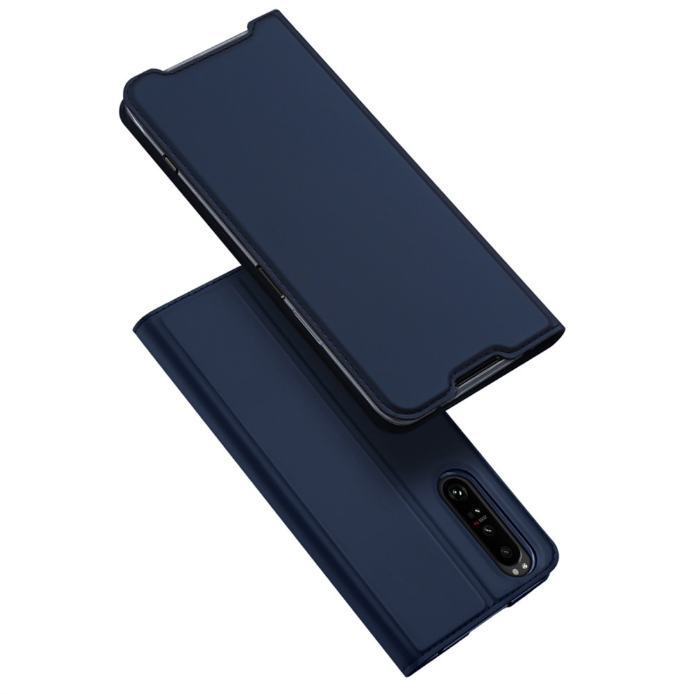 Cover portafoglio Skin Pro Series Sony Xperia 1 IV Navy