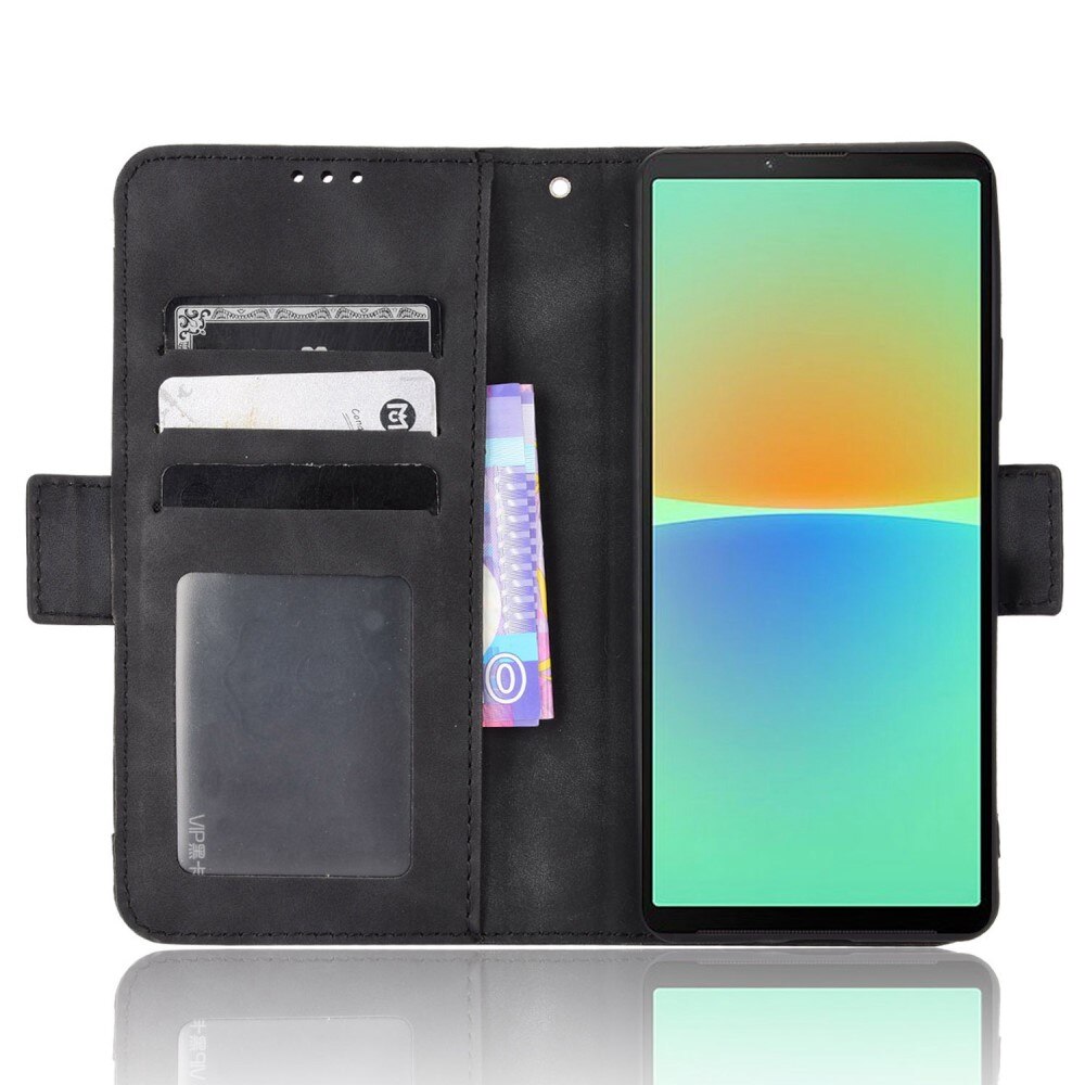 Cover portafoglio Multi Sony Xperia 10 iV Nero