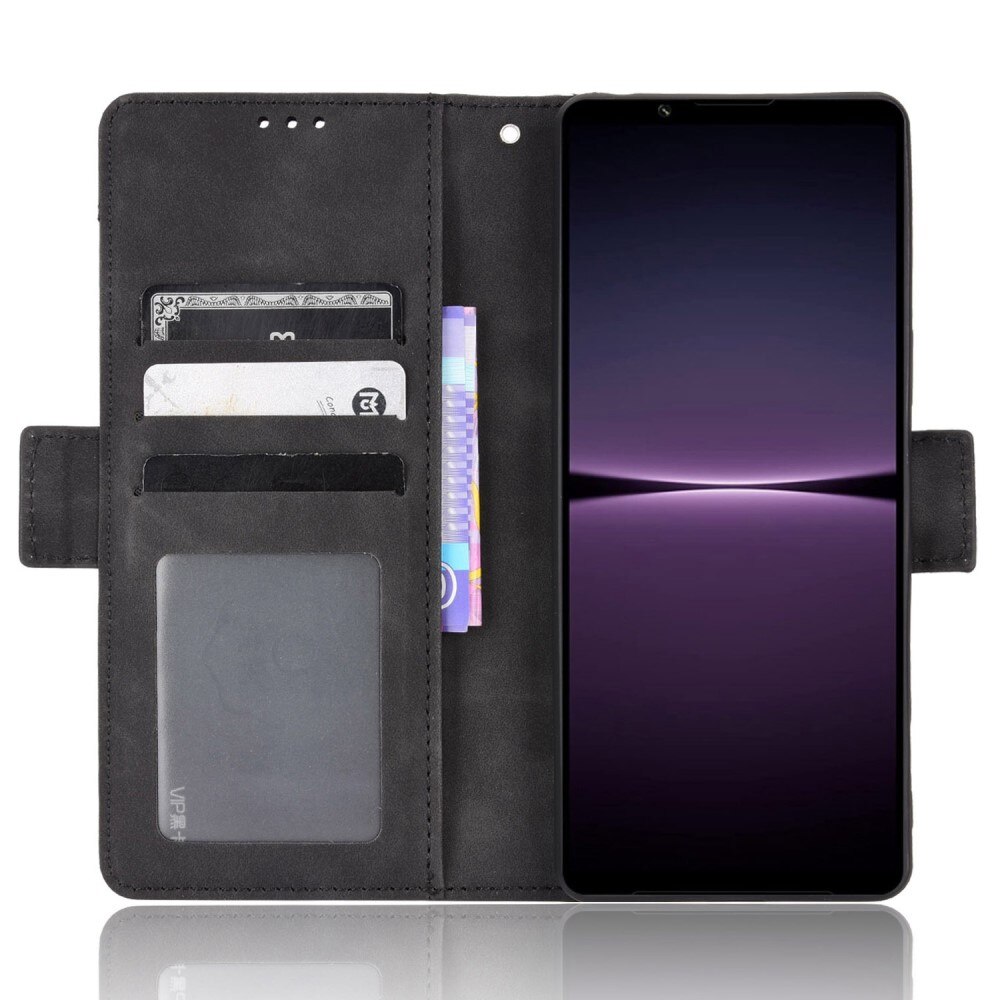 Cover portafoglio Multi Sony Xperia 1 IV Nero