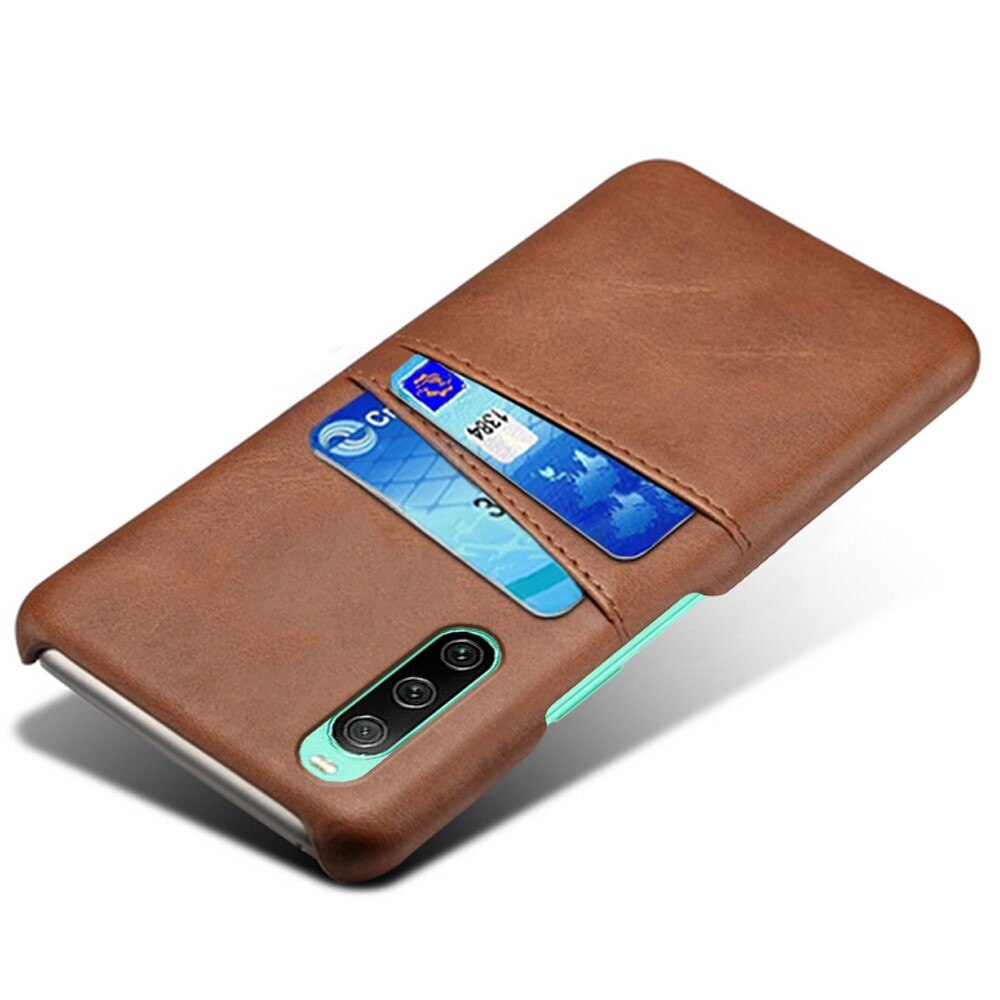 Cover Card Slots Sony Xperia 10 IV Marrone