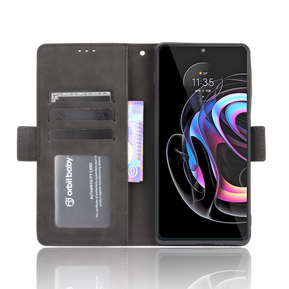Cover portafoglio Multi Motorola Edge 20 Pro Nero