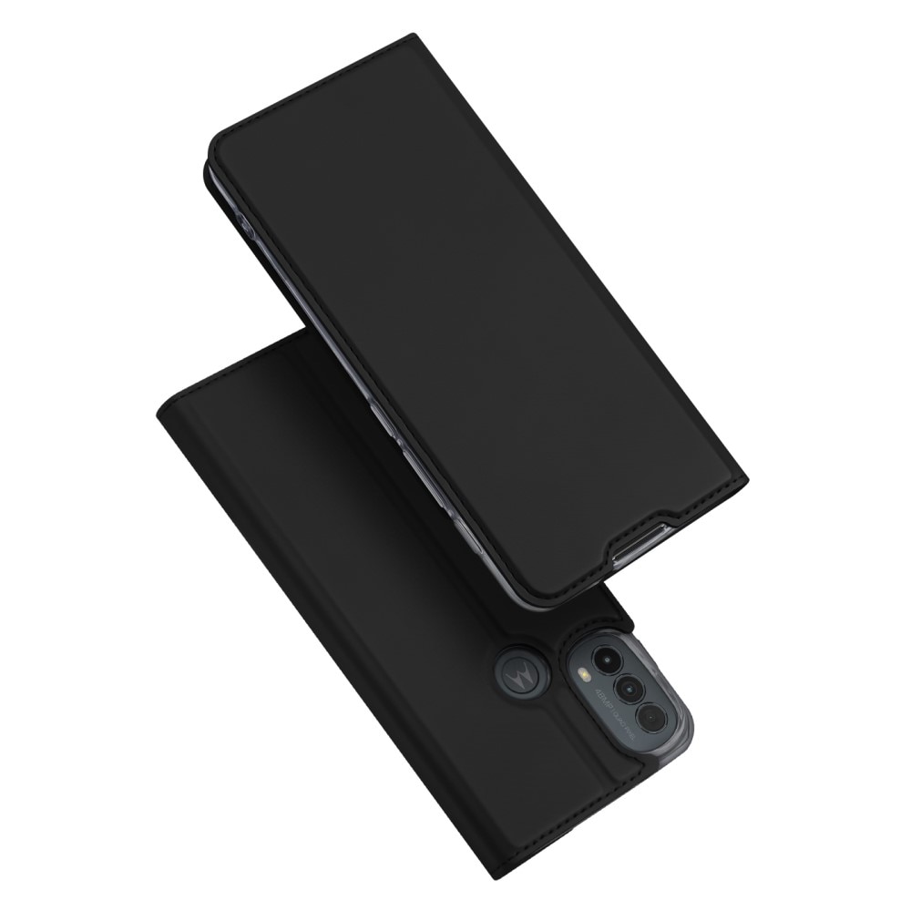 Cover portafoglio Skin Pro Series Motorola Moto E20/E30/E40 Black