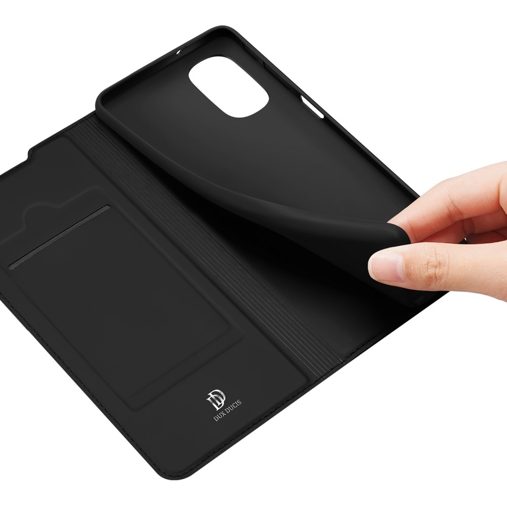 Cover portafoglio Skin Pro Series Motorola Moto G51 Black