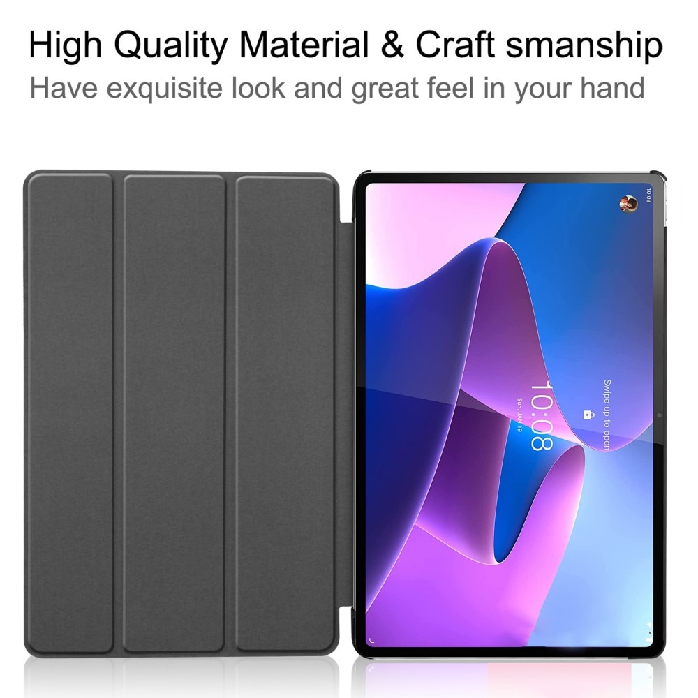 Cover Tri-Fold Lenovo Tab P12 Pro nero