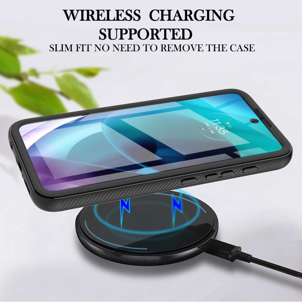 Cover Full Protection Motorola Moto G71 Nero