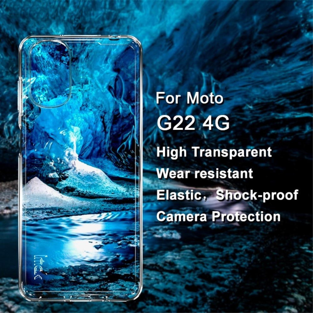 Cover TPU Case Motorola Moto G22 Crystal Clear