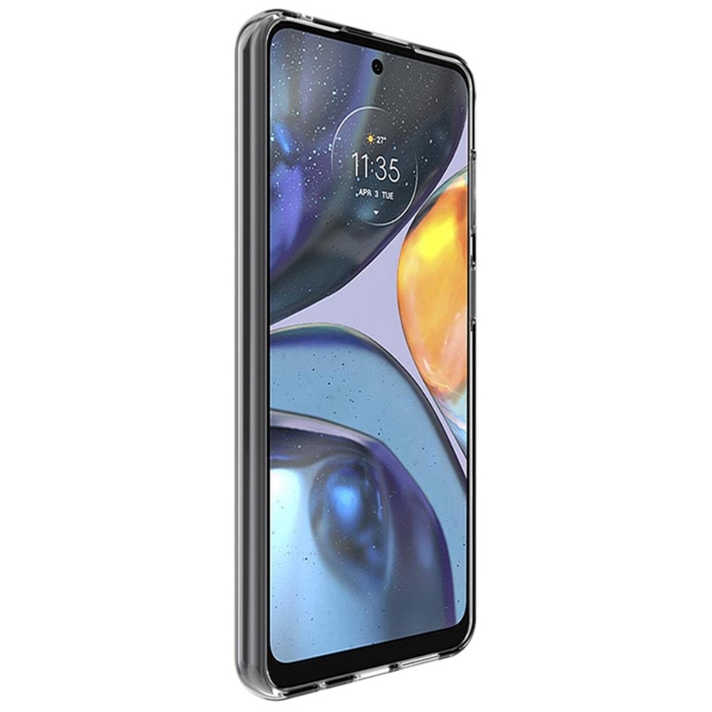 Cover TPU Case Motorola Moto G22 Crystal Clear