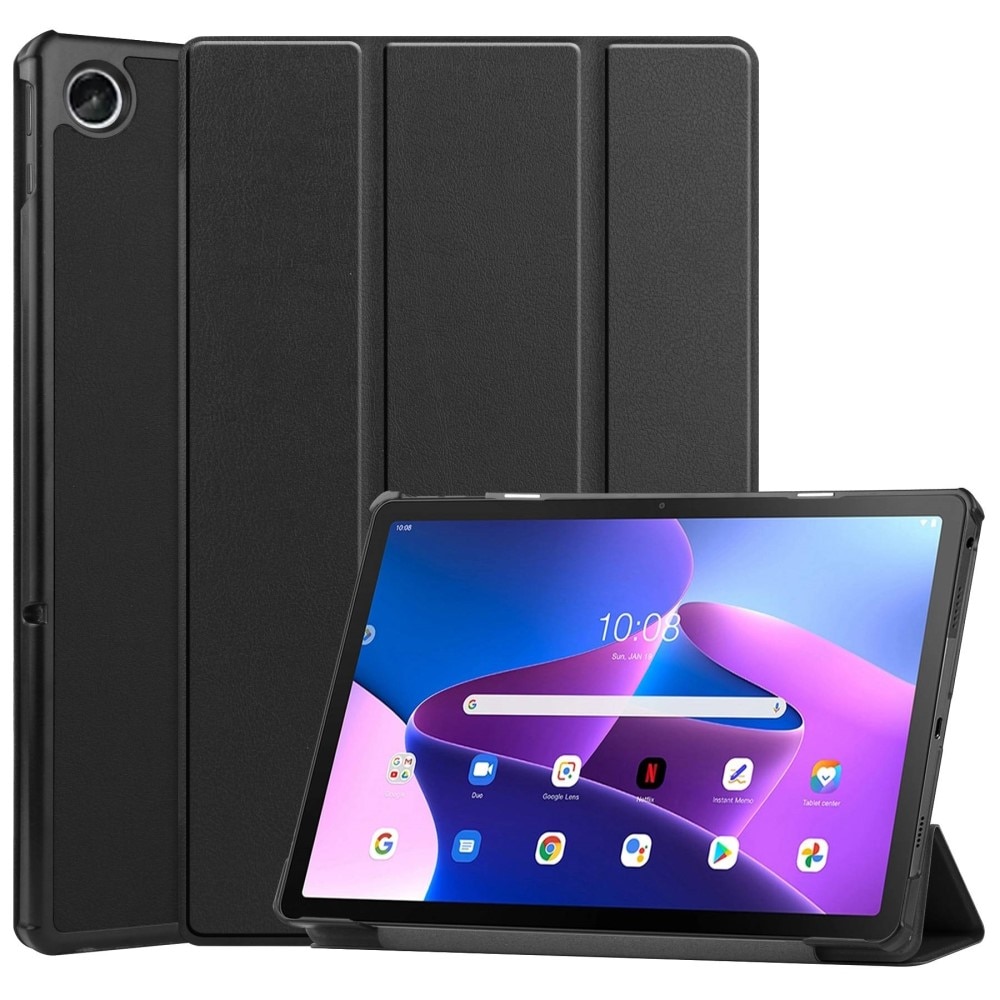 Cover Tri-Fold Lenovo M10 Plus (3rd gen) Nero