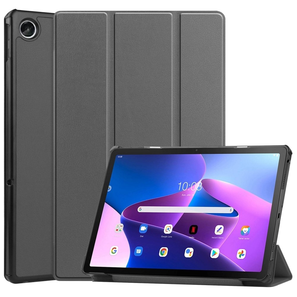 Cover Tri-Fold Lenovo M10 Plus (3rd gen) Grigio