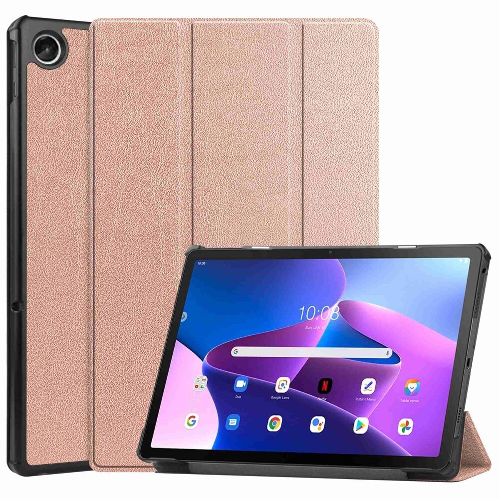 Cover Tri-Fold Lenovo M10 Plus (3rd gen) Rosa