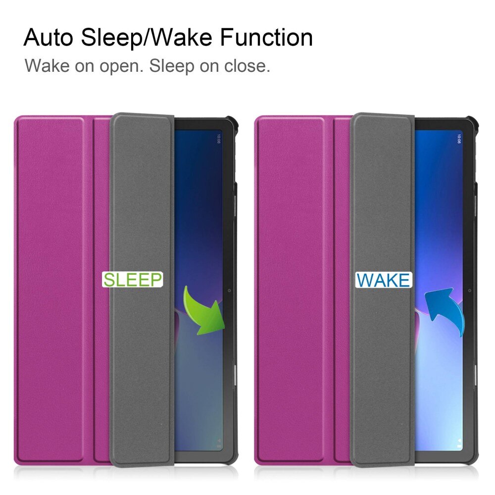 Cover Tri-Fold  Lenovo Tab M10 Plus (3rd gen) Viola