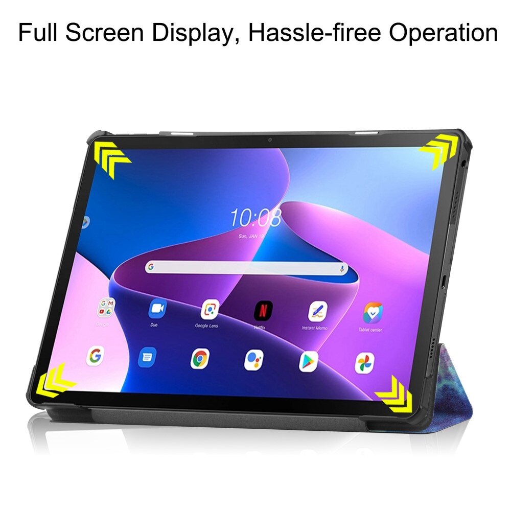 Cover Tri-Fold  Lenovo Tab M10 Plus (3rd gen) Multi colore/motivo