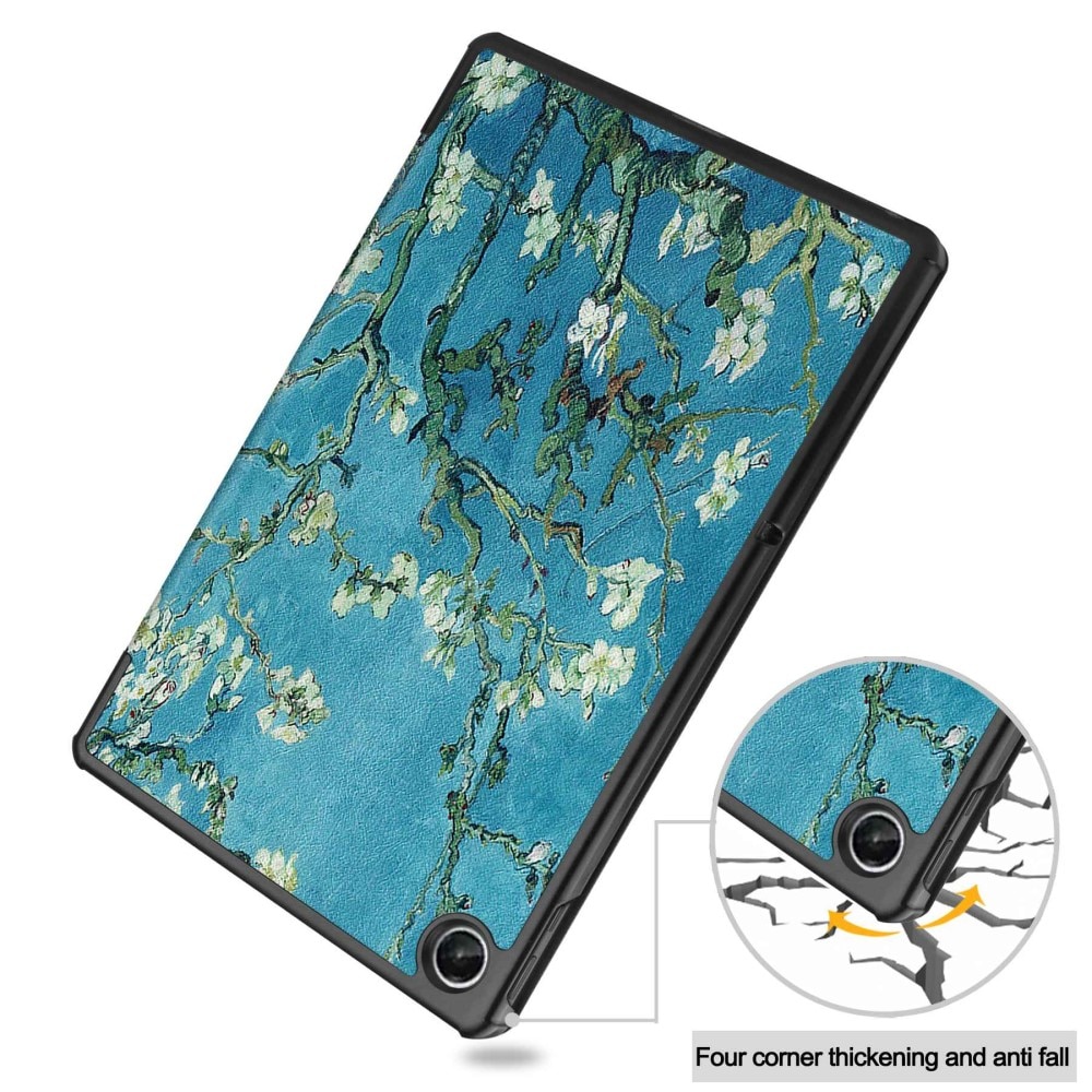 Cover Tri-Fold Lenovo M10 Plus (3rd gen) Fiori di ciliegio