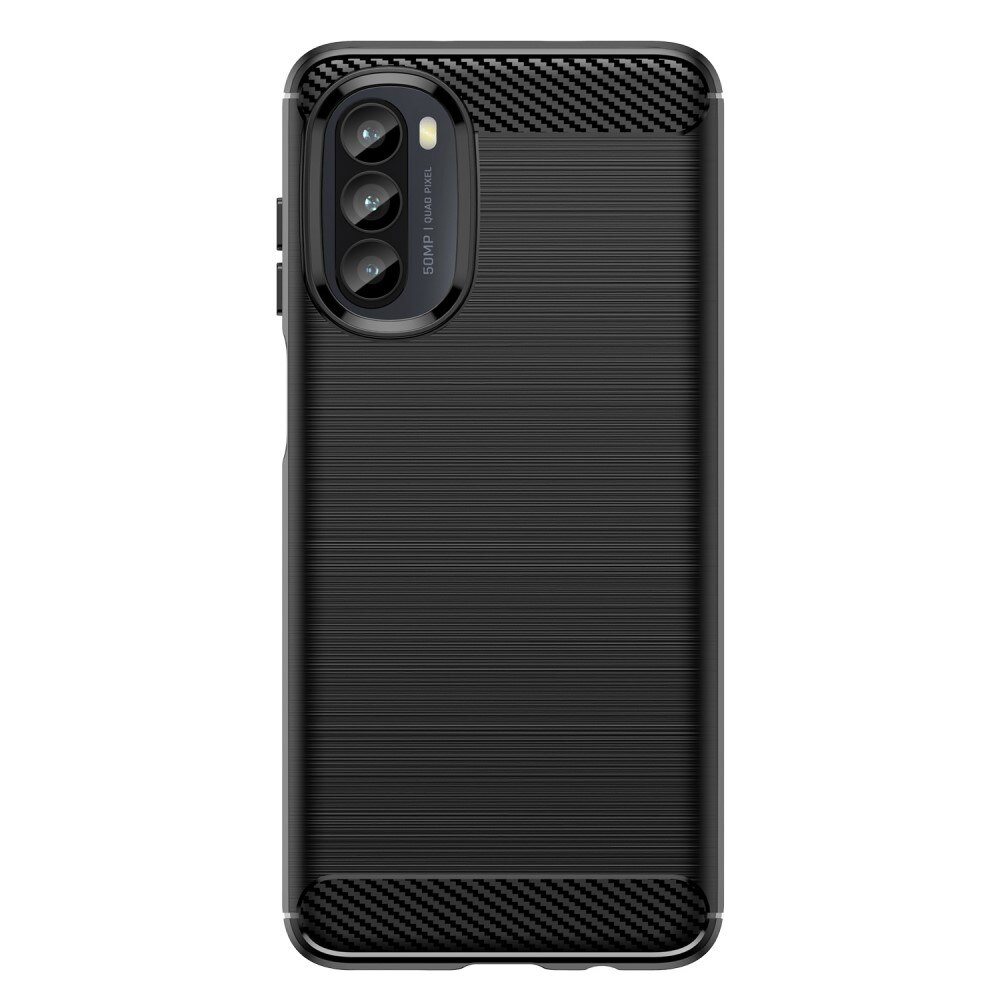 Cover Brushed TPU Case Motorola Moto G52 Black