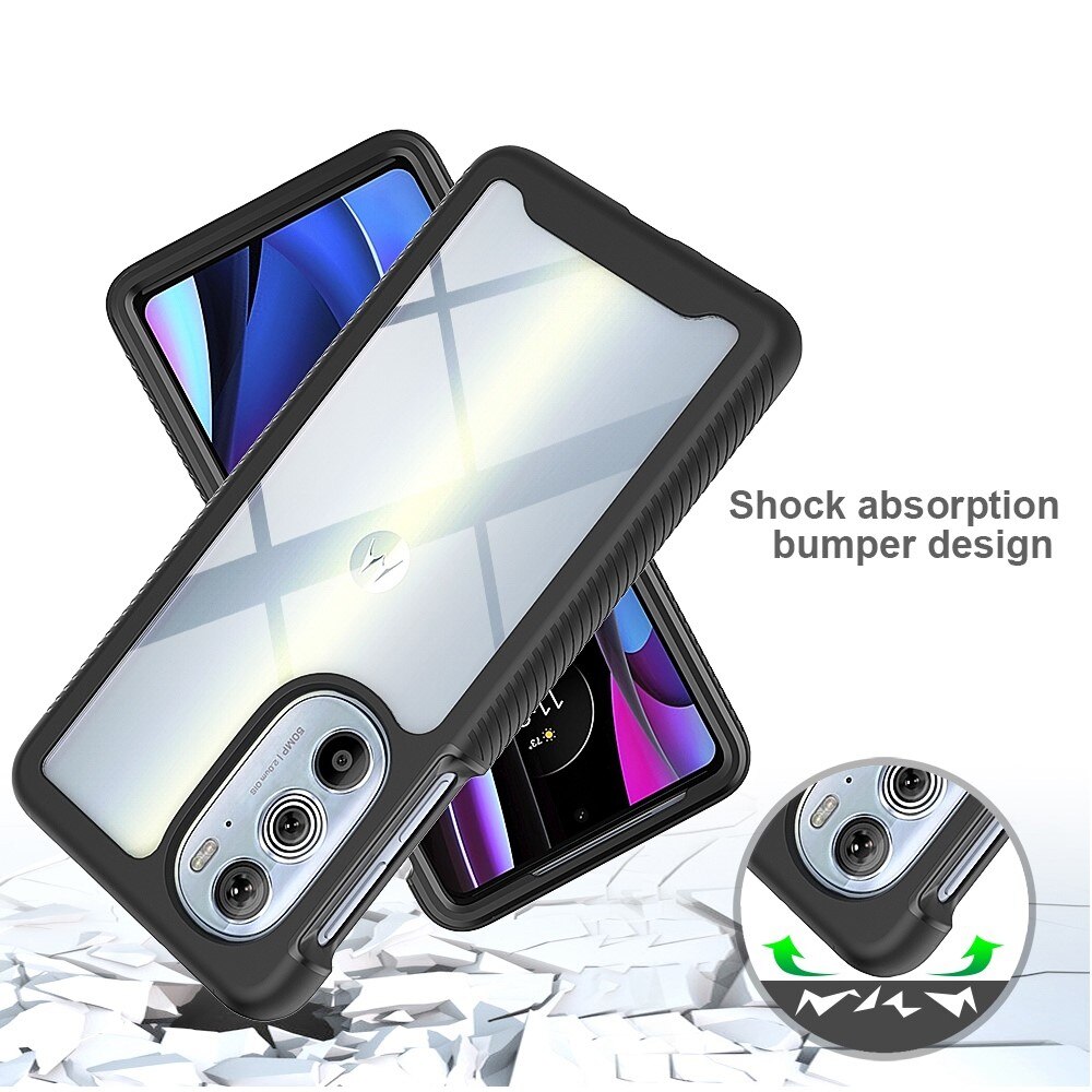 Cover Full Protection Motorola Edge 30 Pro Nero