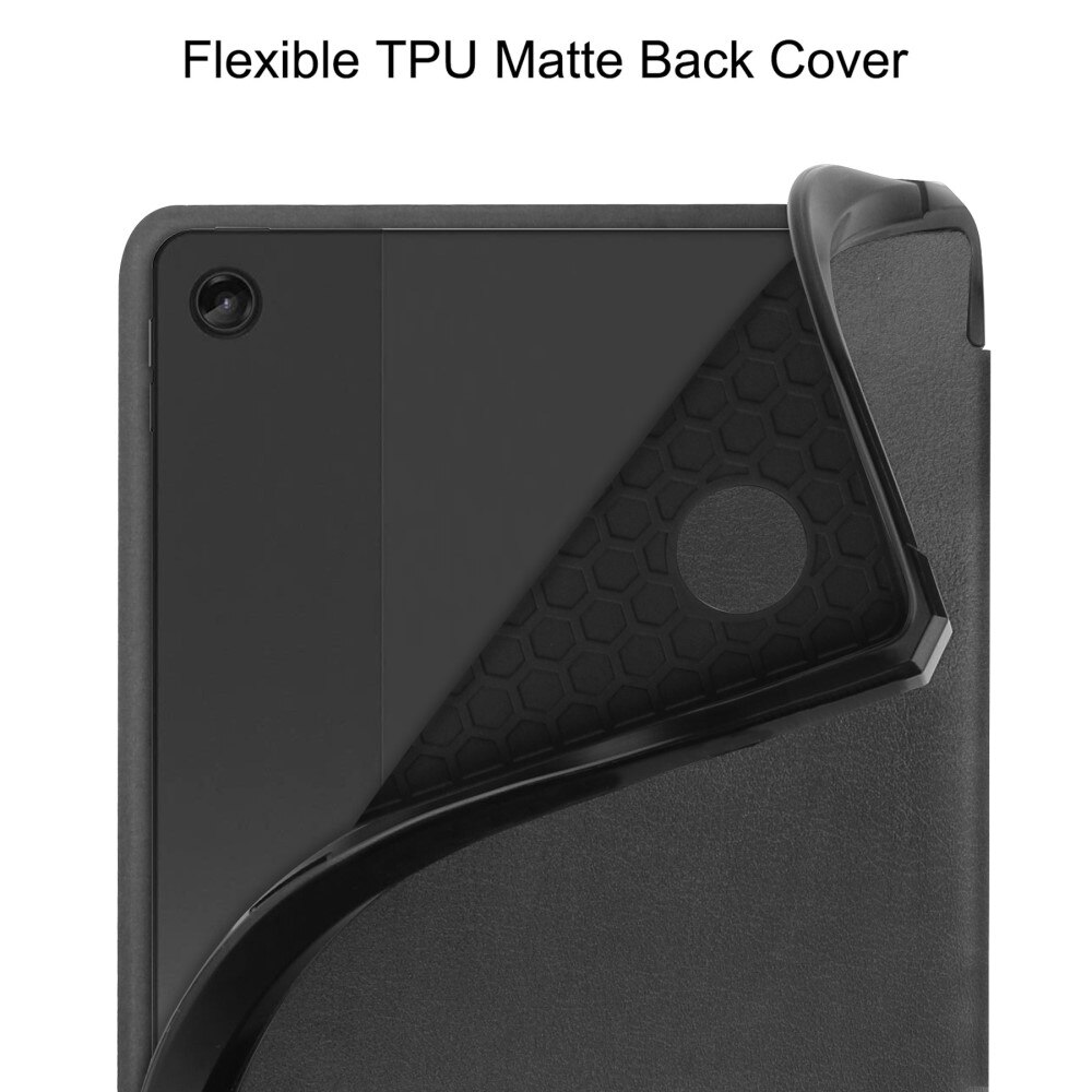 Cover Tri-Fold con portapenne  Lenovo Tab M10 Plus (3rd gen) Nero